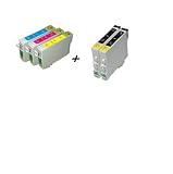5X SET T0711H T1002-4 COMPATIBLE PRINTER CARTRIDGES FOR EPSON STYLUS OFFICE B1100
