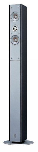 Yamaha NS-225F 2-Way Bass-Reflex Tower Speaker (Single, Black Finish)