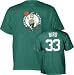 Boston Celtics Larry Bird Majestic Throwback T Shirt