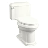 Toilet One Piece Elongated by Kohler - K-3488 in Cashmere