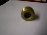 PLUG, CNTRSUNK HX HD, BRASS PIPE, 1/8"