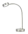 Adesso Eternity Flat Head Desk Lamp, Satin Steel