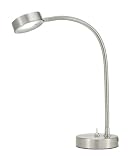 Adesso Eternity Flat Head Desk Lamp, Satin Steel