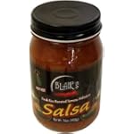 Blair's XXX Hot Fresh Fire Roasted Tomato Habanero Salsa 16 Oz
