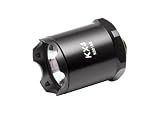 SureFire KX4D LED Conversion Head w/ Crenellated Strike Bezel- For 2-3 Battery SureFire Flashlights - Replaces P60/P61 (120 Lumens) - 2011 Model - KX4D-BK Black