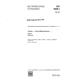 ISO 9928-1:1990, Cranes - Crane driving manual - Part 1: General
