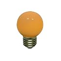 FL-1884-E27-Y | FESTOON RANGE | E27 HIGH QUALITY YELLOW LED BULB. UNBREAKABLE, HIGH DURABILITY & UNIVERSAL