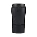 Mighty Mug Plastic Travel Mug, No Spill Double Wall Tumbler, Cold/Hot, Cup-Holder Friendly, Dishwasher Safe, (Black, 12oz)