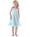 Poesia Sky Polka Dot Sundress