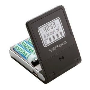 Lenmar Travel Alarm Clock & Battery Charger