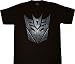 Search : Transformers Mighty Fine Evil Deception Face Black T-shirt Tee