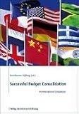 Successful Budget Consolidation: An International Perspective