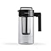 OG Kitchen Cold Brew Iced Coffee Maker - 1.3 Quart PREMIUM Tritan Pitcher & Carafe (BPA Free) with Permanent Coffee Filter - Includes Free Bonus - Works as Fruit & Tea Infuser
