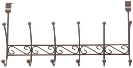 Home Basics 6 Hook Over The Door Rack by HDS Trading Corp