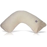 Luna Lullaby Bosom Baby Nursing Pillow - Ivory Dot