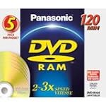 Panasonic DVD-RAMs (LM-AF120LU5)