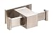 Danze D446137BN Sirius Double Robe Hook, Brushed Nickel