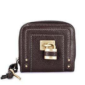 Buy Ladies Paddington Cappuccino Leather French Wallet: Cappuccino Wallet by Chloe