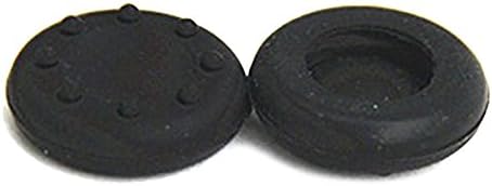 Eachgo Silicone Analog Controller Joystick Thumb Stick Grips Cap Cover For PS2/PS3 / PS4 / Xbox 360 / Xbox One Game Controllers 1 pair (black)