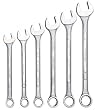 Jumbo Combination Wrench Set, Raised - 6 Pieces