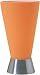 Retro Style Beaker Collection Aluminum/Orange Glass Table Desk Lamp