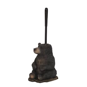 Black Bear Toilet Brush