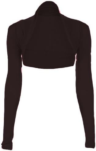 Ladies Long Sleeve Bolero Shrug, Cardigan, Dark Colors