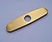 Bathroom Kitchen Faucet Sink Hole Cover Plate Deck Plate Gold Finish