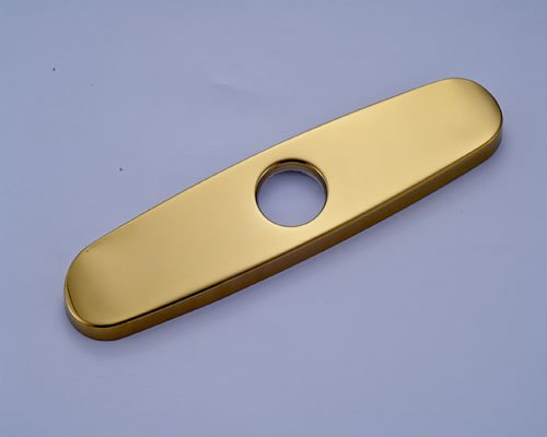 Bathroom Kitchen Faucet Sink Hole Cover Plate Deck Plate Gold Finish