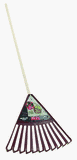 Ames Co. 1906300 Clog-Free Poly Leaf Rake