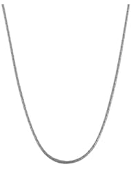 14 Karat White Gold 1.1 mm thick Forzentina Chain (18 inch)