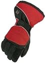 TOURMASTER/CORTECH POLAR-TEX GLOVE WOMENS BK/RD SIZE:LRG