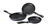 Produkt-Bild: Karcher 121695 Pfannen Set - hochwertiges 3-teiliges Aluguss Pfannen Set - Teflon&reg; Classic beschichtet - blau