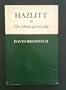Hazlitt: The Mind of a Critic