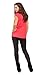 Savi Mom Nursing Pocket T-Shirt with Easy Openings Large Coral