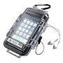 Pelican i1015 Black Case With Clear Lid For iPhone Water Resistant
