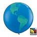 Super Large Globe Balloon 3' Latex Balloon Earth