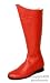 Search : Child's Red Super Hero Costume Boots (Size: Small 11-12)
