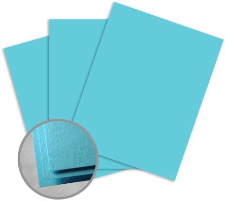 Astrobrights Lunar Blue Paper - 8 1/2 x 14 in 60 lb Text Smooth 30% Recycled 500 per Ream