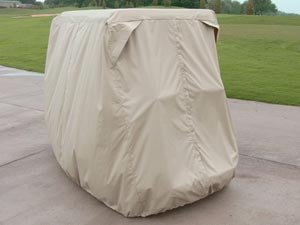 Covermates Golf Cart Storage Covers : 96 x 48 x 64 Khaki
