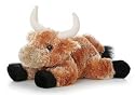 Stuffed Toro Oro Carmel Brown Bull 8"