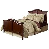 IMAGE OF Nelson Bed Cherry Finish (Full)