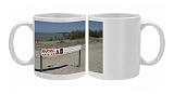 DH-3341 Crocodile warning sign Photo Mugs
