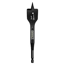 DEWALT DW1583 1-1/8-Inch by 6-Inch Spade Drill Bit
