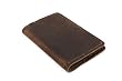 Refillable Genuine Leather Composition Pocket Notebook