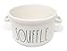 Rae Dunn By Magenta SOUFFLE Ceramic LL Round Souffle Baking Dish
