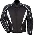 TOURMASTER/CORTECH FSX MOTORCYCLE JACKET BLACK/BLACK