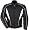 TOURMASTER/CORTECH FSX MOTORCYCLE JACKET BLACK/BLACK SIZE:LRG
