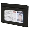 Rfid Blocking Leather Cash & Card Sleeve by Travelon