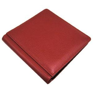 RODEO RED #103 pebble grain leather 1-up 5x7 album by Raika - 5x7